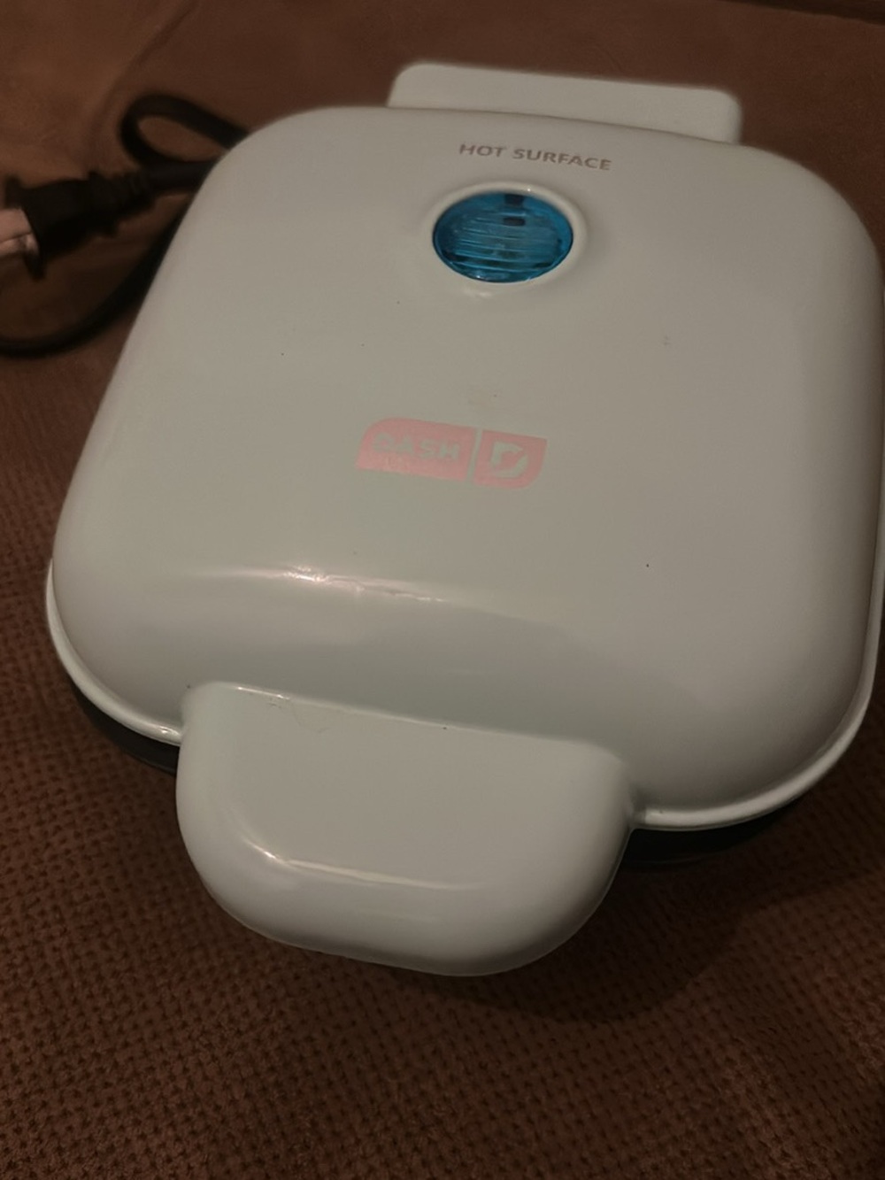 Ash Aqua Mini Electric Egg Bite Maker - 4-Cavity Snack Cooker